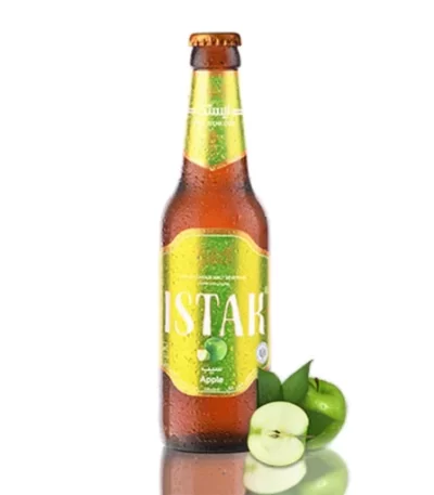 ایستک سیب – نوشیدنی مالت بدون الکل با طعم طبیعی سیب، گازدار و خوش‌طعم در بطری ۳۲۰ میلی‌لیتری
