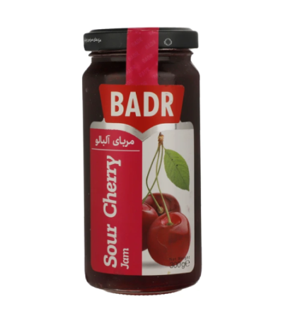 مربای آلبالو بدر – مربای خوش‌رنگ با طعم ترش و شیرین سنتی