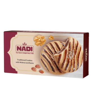 کلوچه سنتی نادی – بسته ۴ عددی با مغزدار سنتی و طعم ایرانی