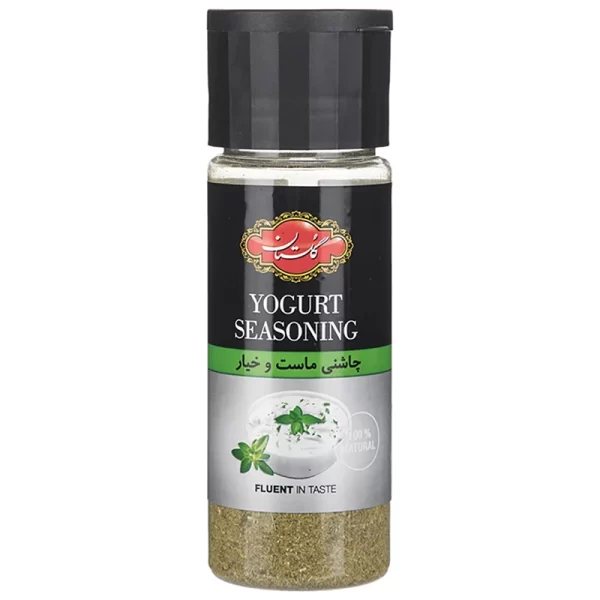 بسته چاشنی ماست و خیار گلستان ۷۰ گرمی – ادویه معطر مخصوص پیشغذاهای ایرانی