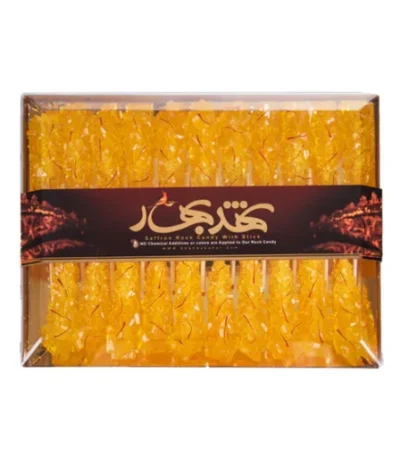 Persian Saffron Rock Candy Stick 500g (Nabat) – Dakkeh.ca