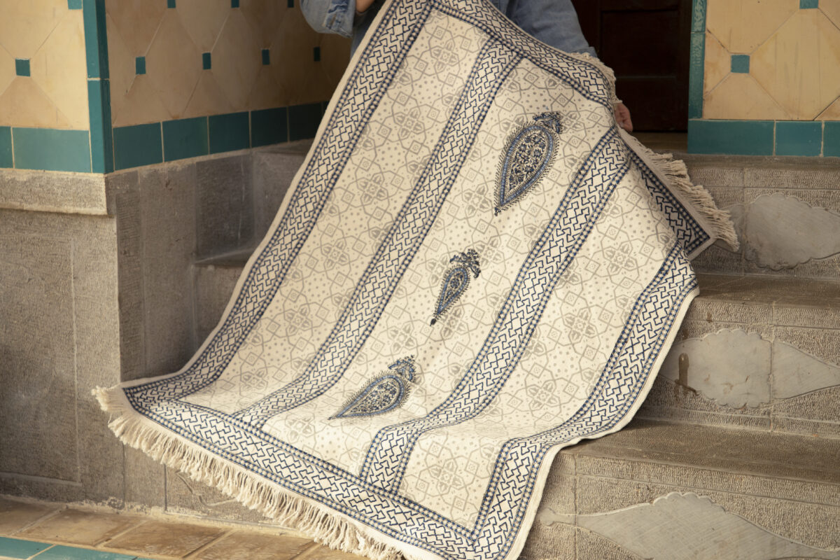 Ghalamkar Sahel Heritage Rug - Image 7