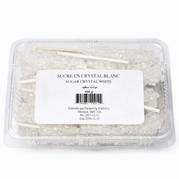 Sugar Crystal White- Sticks- 454gr