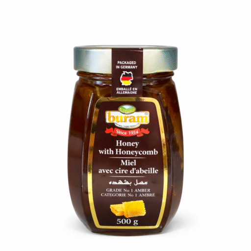 Honey Honey with Comb Buram - 500gr - Image 1