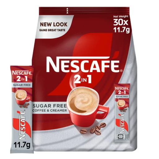 Nescafe Nescafe 2in1. Sugar free - 30Pcs - Image 1
