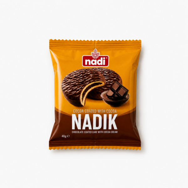 Nadik Cookie Coated With Cocoa 40gr