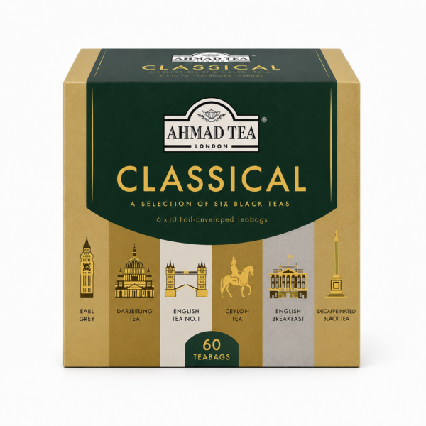 Ahmad Tea Classical Teabags 60Pcs