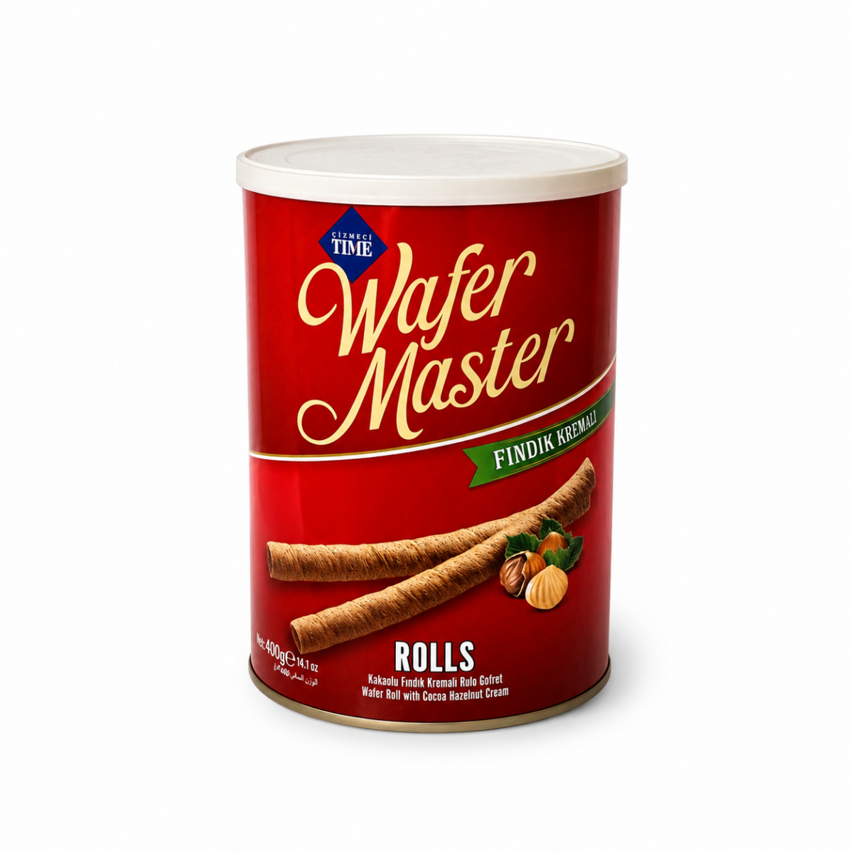 Time Wafer Master Wafer Roll 400g | Cocoa Hazelnut