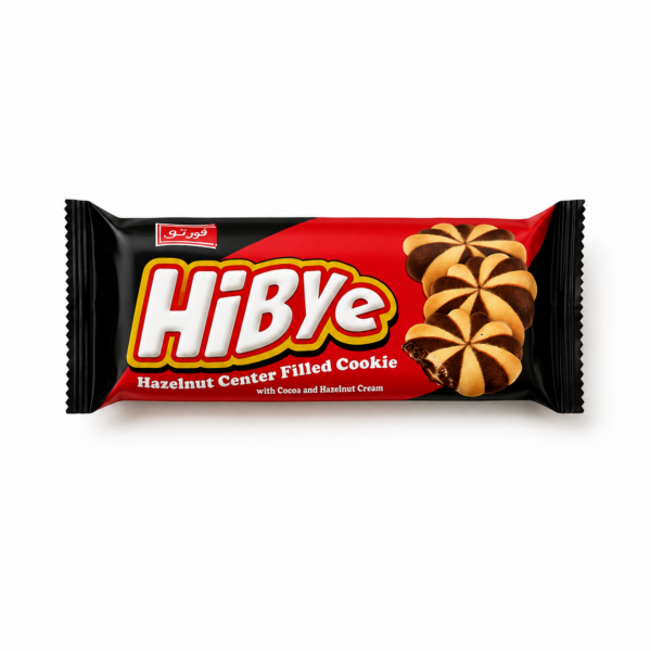 HiBye Hazelnut Center Filled Cookie 100gr