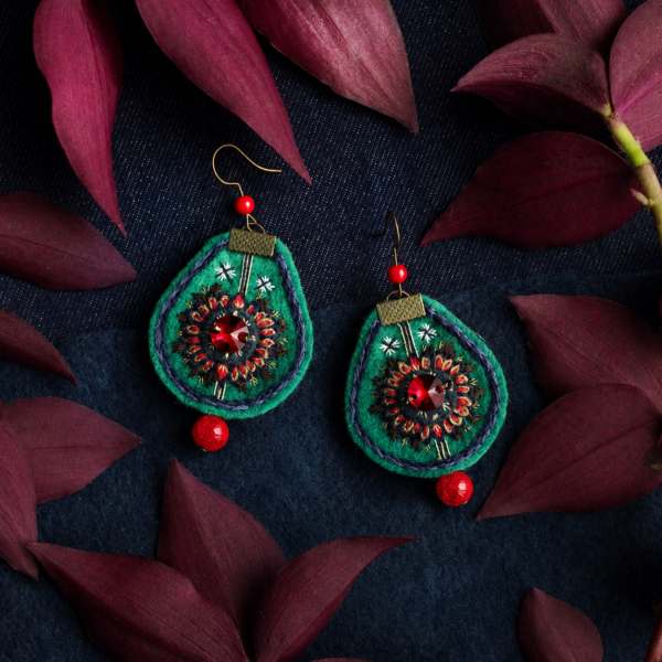 Hamisheh Sabz Earrings