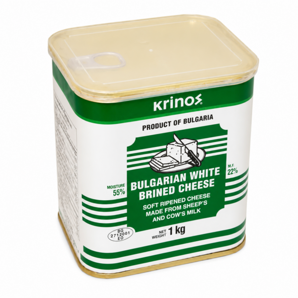 Krinos Bulgarian White Briend Cheese 1Kg