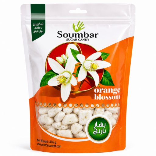 Soumbar Sugar Candy Orange blossom 400gr - Image 1