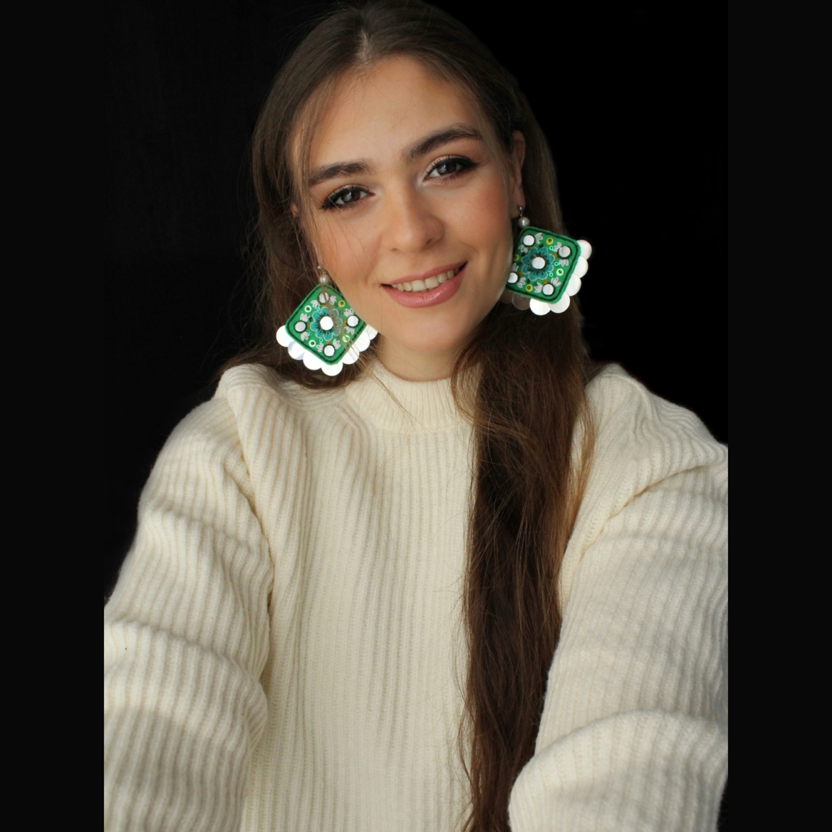 Ghoncheh Earrings - Image 2